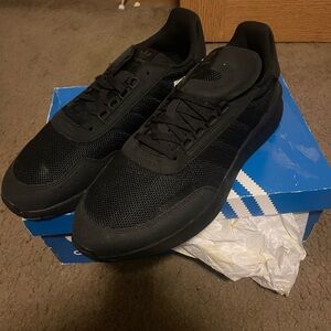 Adidas Men's All-Black Sneakers